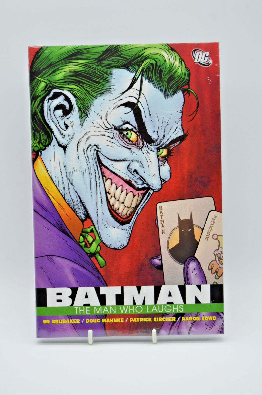 DC: Batman The Man Who Laughs - Ed Brubaker HB 1st Edn (#O1) New & Sealed
