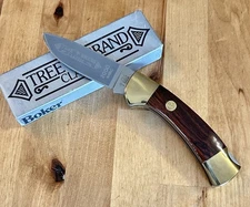 VTG 1978-84 BOKER TREE BRAND CLASSIC 2000 440C Lock Back Pocket Knife NOS w/Box
