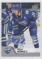 2020-21 Upper Deck AHL Auto Mitch Reinke #83 Auto 0h1