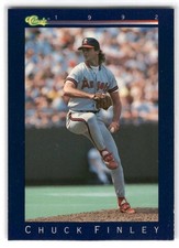 Chuck Finley 1992 Classic Baseball #1 California Angels