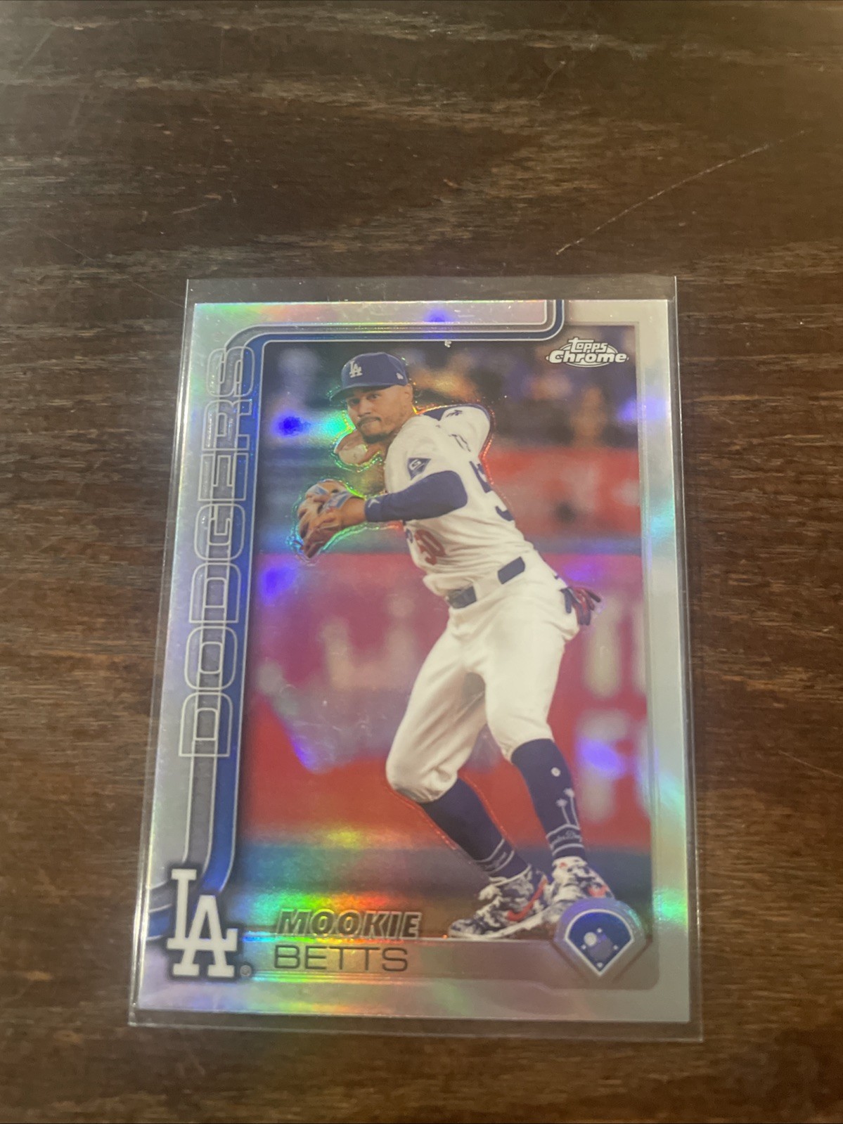 2025 Topps Chrome - Mookie Betts #50 Topps Refractor