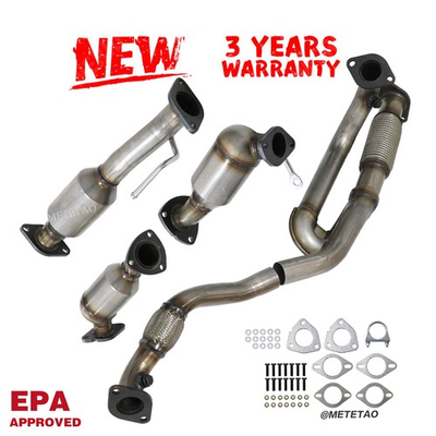 #ad #ad All 3 Catalytic Converters amp; Flex Pipe For Chevy Traverse GMC Acadia 3.6L 09 17 $129.99