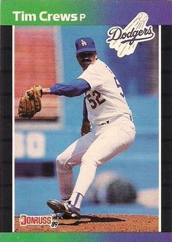 1989 Donruss #486 Tim Crews