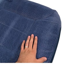 1995 - 1999 For Chevy Suburban Tahoe Driver Side 60 Bottom Blue Cloth Seat Cover