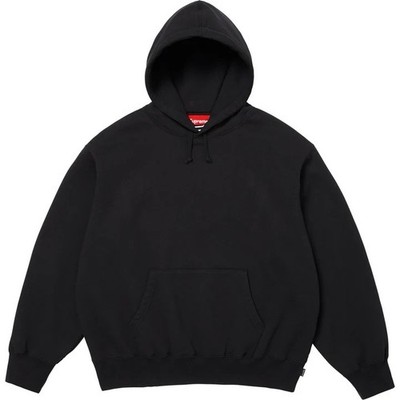 Supreme Satin Appliqué Hooded Sweatshirt Black (SS26) Large | eBay