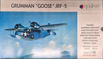 Grumman Goose JRF-5 im Maßstab 1/48 von SIGNIFER