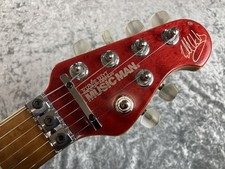 Music MAN Evh Signature-TRANSLUCENT RED-1991 Used Electric Guitar 1991