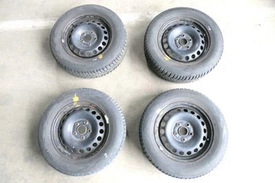 VW Golf 6 Caddy 2K 195/65 R15 91T Winterreifen M+S Felgen Reifen M&S ca.6-7mm X - Bild 1 von 4