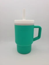 Infantino My 1st Tumbler. 9 oz. Training Cup with Toddler-Friendly Straw- Aqua