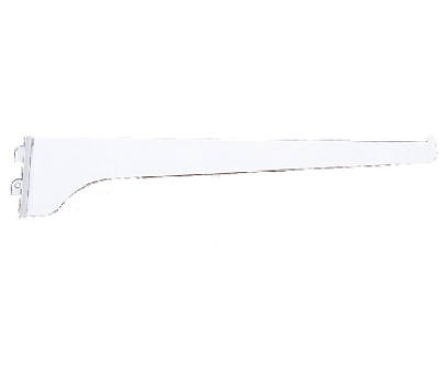 10 Stück Regalwinkel, weißer Stahl, 6 Zoll 180 WH 6