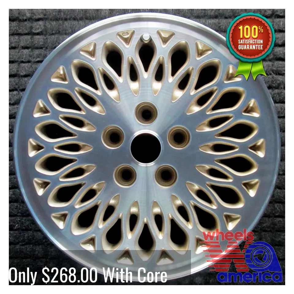 Llanta Chrysler Dodge Caravan Mini Ram Town and Country Voyager Gold OE 2074 Foto 2 de 4