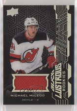 2018-19 SPx UD Black Lustrous Rookies Jerseys Michael McLeod #LR-MM au7