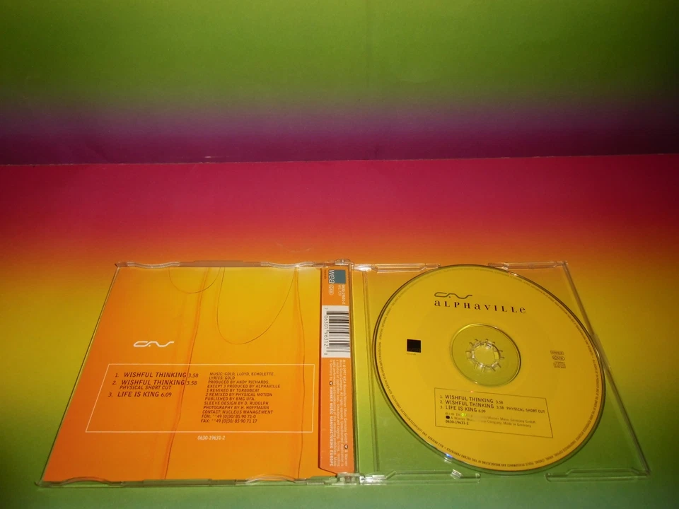 Alphaville - Wishful Thinking *1997* TOP ITALO*DISCO*POP* MAXI-CD-SEHR GUT! - Bild 2 von 2