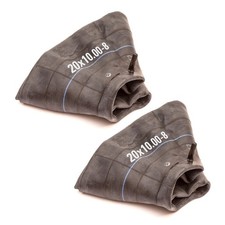 2x Inner Tube 20x10.00-8 Straight Valve TR13 Butyl Rubber 8 Inch Quad Bike ATV