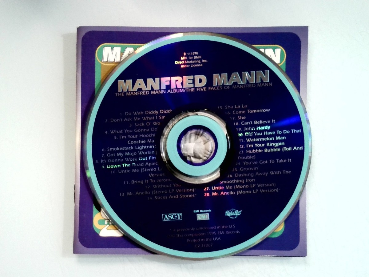 Manfred Mann – The Manfred Mann Album / Five Faces 1995 CD | eBay