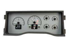 Dakota Digital 1995-98 Chevy Pickup / SUV HDX Instruments Silver Alloy HDX95CPUS