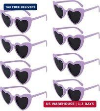Heart Sunglasses 8 Pairs Bachelorette Party Heart Shaped Sunglasses Bulk Bridal