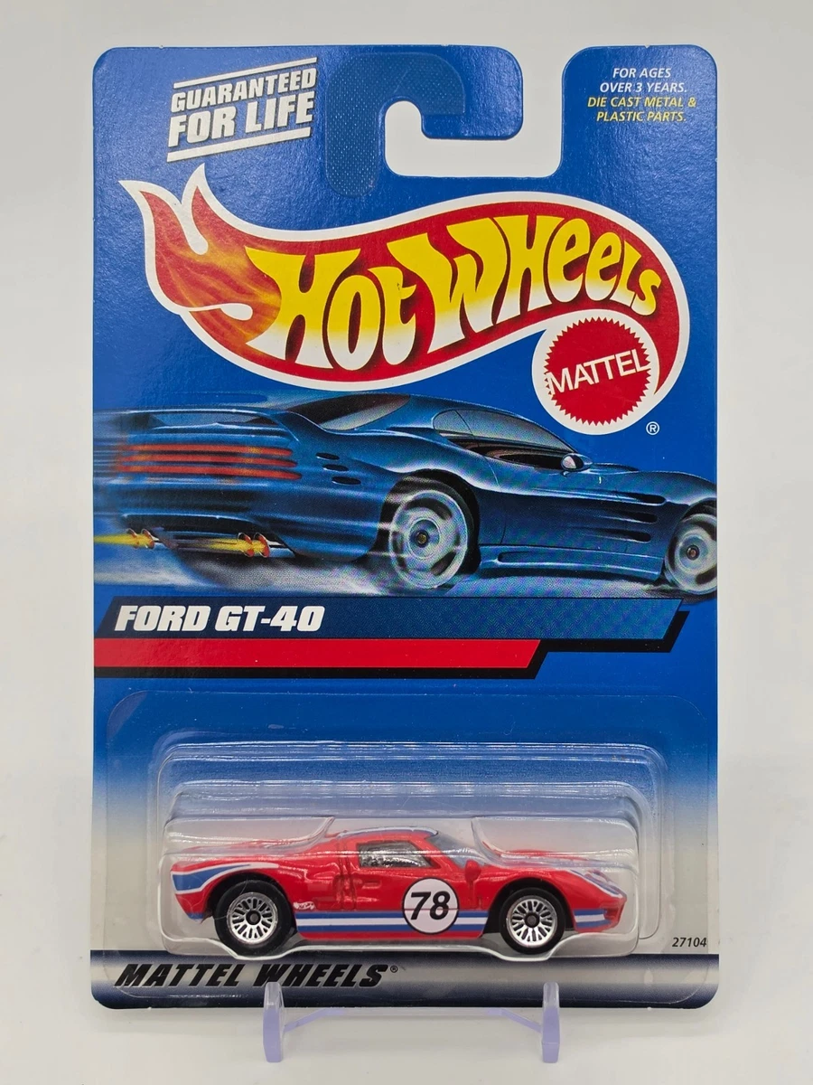 Hot Wheels Ford GT40 Contemporary Manufacture Diecast Cars, Trucks