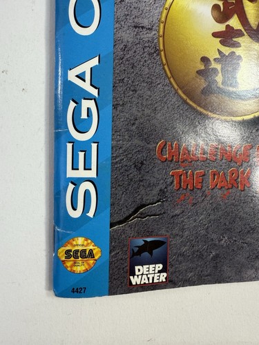 Eternal Champions: Challenge From the Dark Side (Sega CD, 1994) Manual and Reg. - Picture 8 of 16