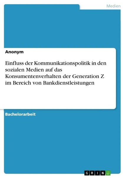 Anonymous | Einfluss Der Kommunikationspolitik In Den Sozialen Medien Auf Das...-image