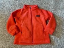 Columbia Toddler Girl 3T Fleece Jacket Benton Springs Full Zip Bright Pink