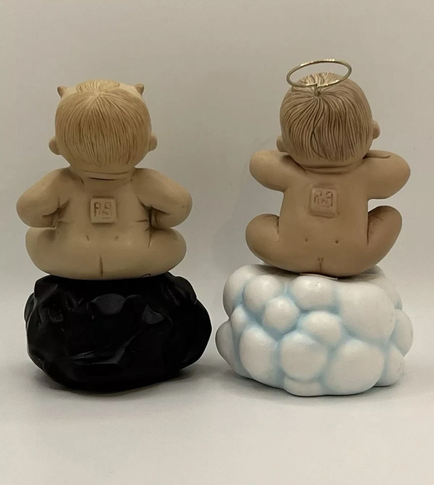 Vintage Marie Osmond Travieso Y Bonito Serie “Wee Bees” 2003 Resina Bebés #1772 Foto 3 de 4