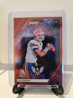 2026 Leaf Paydirt - All Time All-Americans Tim Tebow #AB-46 Orange 73/75