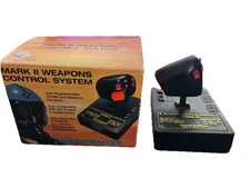 Thrustmaster Mark II WCS Weapons Control System Flight Simulation PC Vintage
