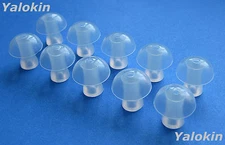 NEW 10pcs Large Soft Replacement Domes Eartips buds for Siemens BTE Hearing Aids