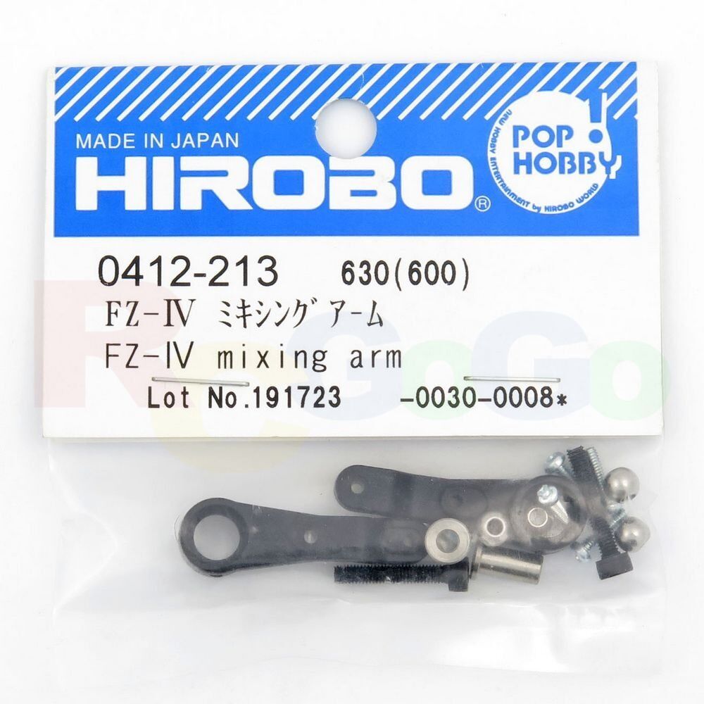 HIROBO 0412-213 SCEADU EVOLUTION FZ-4 ROTOR HEAD MIXING ARM #0412213 HELI PARTS