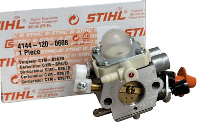 ￼sm STIHL FS2102 Genuine OEM Stihl 4144 120 0608 Carburetor C1M-S267D FS40 FS50