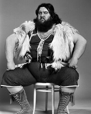 GIANT HAYSTACKS BRITISH RETRO WRESTLING 10 x 8 PHOTOGRAPH no 2