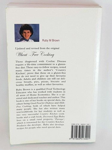 Gluten Free Cooking More than 150 Recipes by Ruby M Brown Updated and Revised - Picture 2 of 9