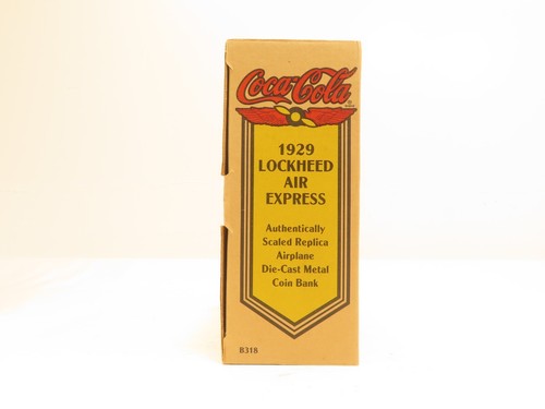 ERTL B318 Hershey's 1929 Lockheed AIr Express Airplane Coin Bank NIB - Picture 3 of 3
