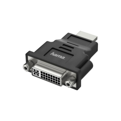 Hama HDMI DVI Adapter Ultra HD 4K 60 Hz Video-Adapter HDMI-Stecker DVI-Buchse