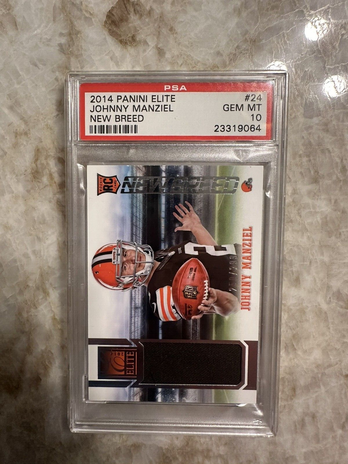 Johnny Manziel Panini Elite New Breed #24 Base