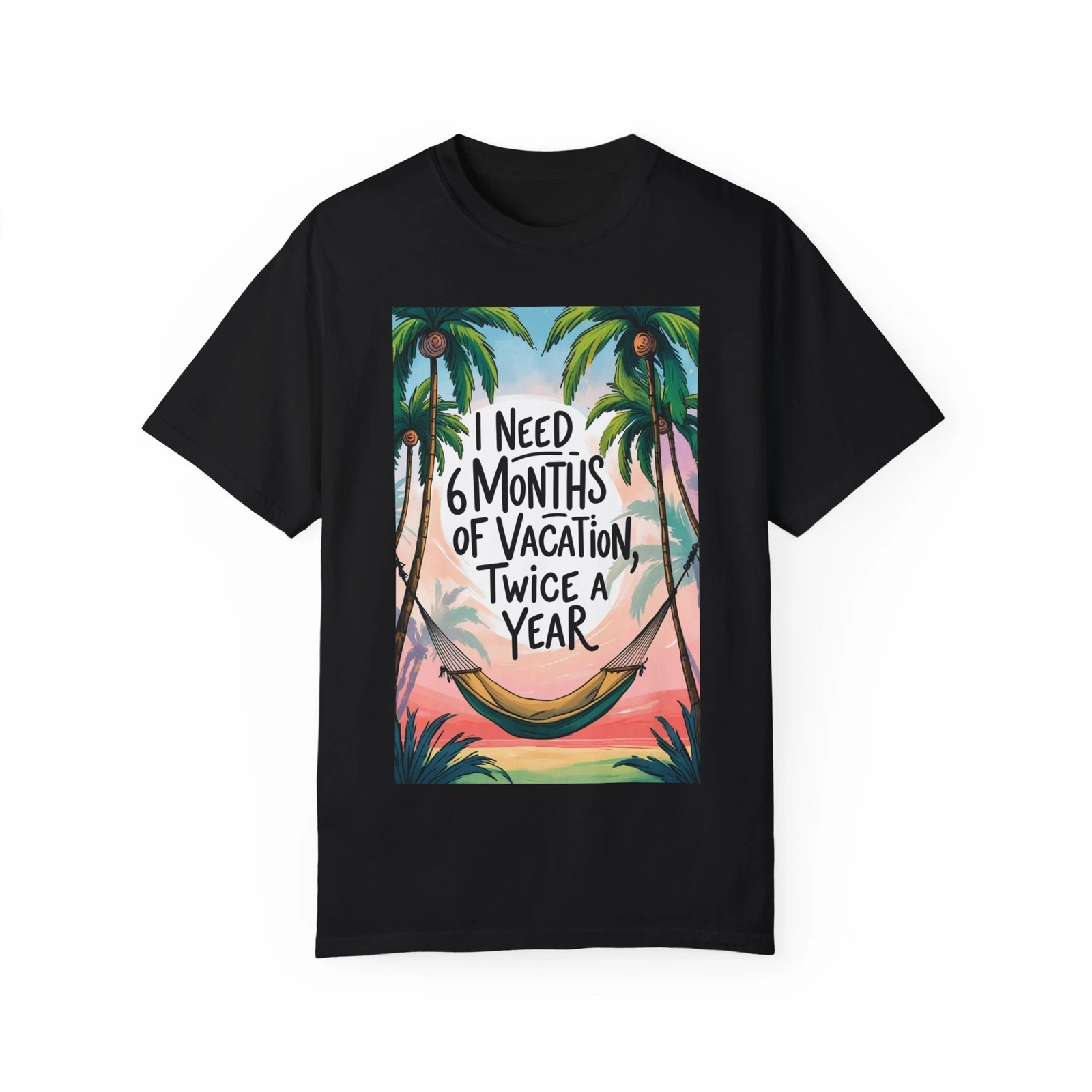 Vacation Dream T-shirt - Relaxed Fit, Unisex Design, Summer Vibe, Beach Wear,
Opens in a new window