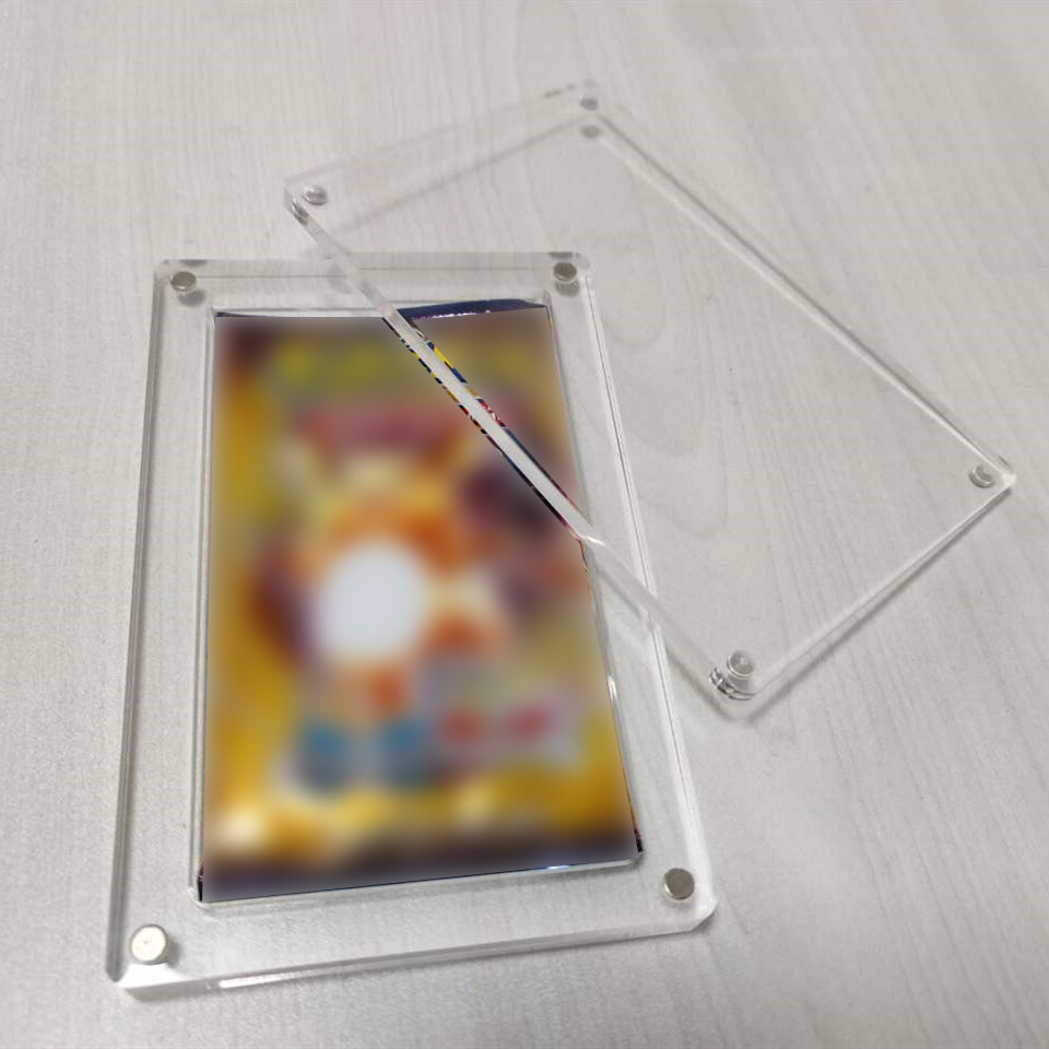 Acrylic Case Storage Display Protector For Pokemon TCG ETB Booster Box Card Pack