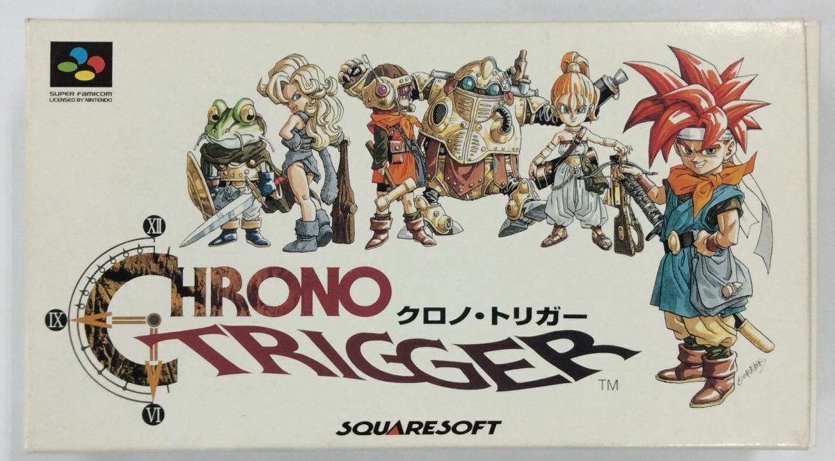 Chrono Trigger Squaresoft Retro Super Nintendo SNES RPG Videogame Review