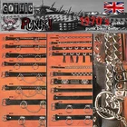 Gothic Punk 1970's Punk Rock Belts Fashion New Leather Handmade Studded Biker