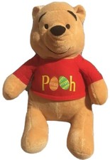 Winnie The Pooh 17  Easter Spring Pooh with Easter Eggs Soft Disney Plush Rare