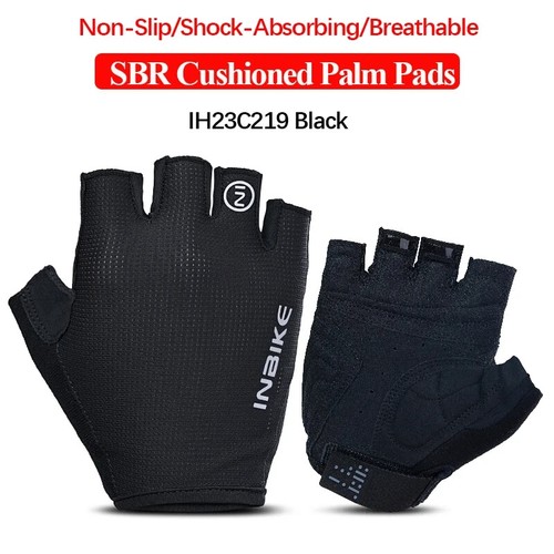 Shockproof GEL Pad Cycling Gloves Half Finger Sport Gloves Men Women Bicycle New - Picture 3 of 21