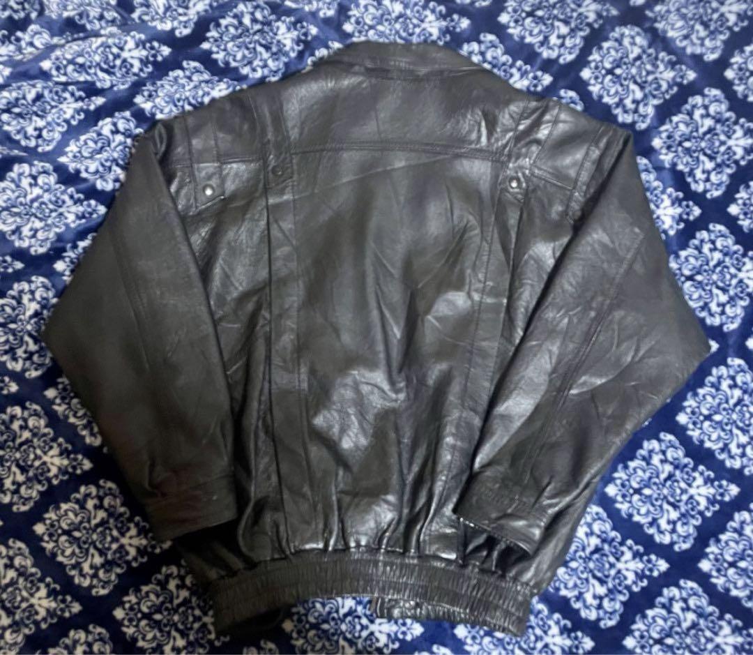 Sullen Black Leather Drizzler Jacket, Stylish & Versatile, Size L 