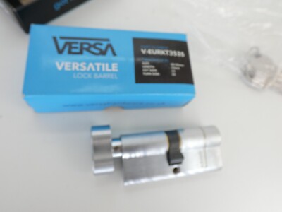 Versa Türschloss 5 Schlüssel Euro Doppelzylinder Außenlauf 35 35 Anti Snap