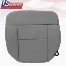 2008 Ford F150 Lariat Driver Side Bottom Replacement Cloth Seat Cover FLINT GRAY