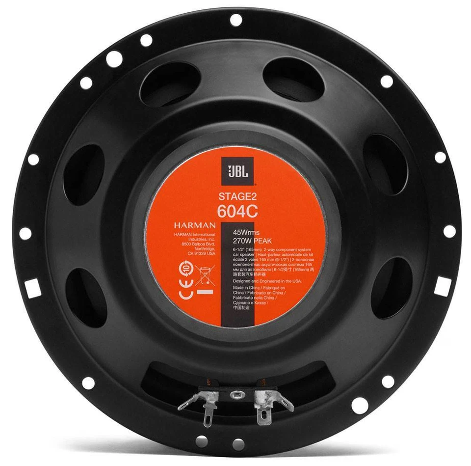 JBL Lautsprecher Stage2 604C 210 W 165mm 2 Wege Kompo für Audi A3 (8L) 3-Türer - Bild 3 von 4