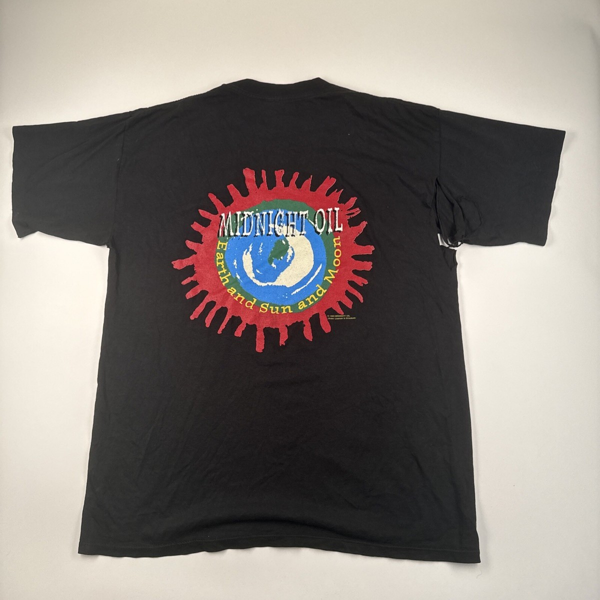 Midnight Oil Tシャツ XL Vintage 90s Midnight Oil Shirt XL (dry Rot) | eBay