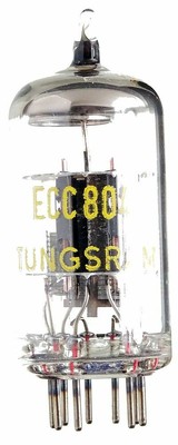 ECC804 Doppel-Triode. Eine Radioröhre von Tungsram. ID20871