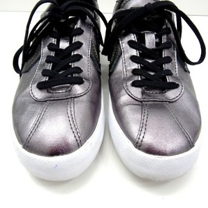 silver metallic converse womens