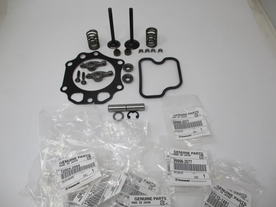 Kit de válvulas genuino Kawasaki FE290D 11008-2158 11008-2129 11008-2089 FE290D OEM Foto 4 de 4